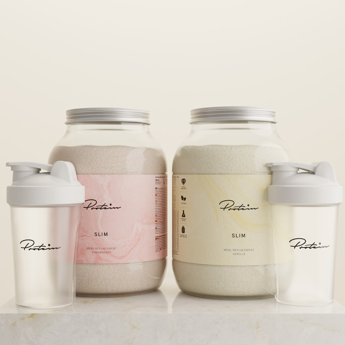 Bestie Duo, 2 Jars + 2 Free Shakers